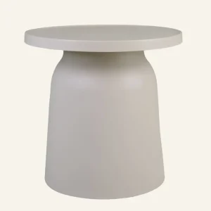 Billig Trädgårdsbord sand - 47x47x47 cm ø47