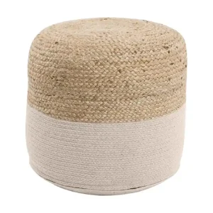 Rabatt Dalama Sittpuff 46 cm Beige - Möbler