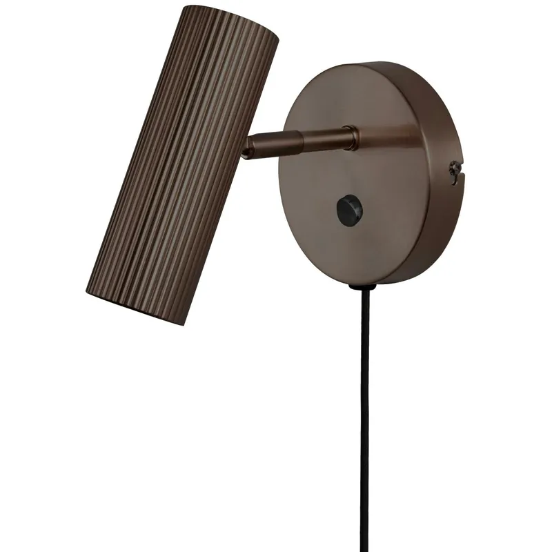 Rabatt Hubble Vägglampa, Brons