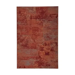 Rea VM Carpet Rustiikki Matta 80x200 cm Röd-orange Vm Carpet - Textil & mattor