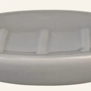 Nyhet Tvålkopp grå - 12,2x8,5x2,5 cm
