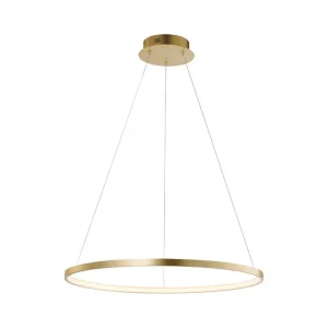 CIRCLE Pendellampa, guld 60x120 cm Guld - Belysning & el Sista chansen