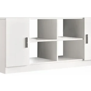 Barrock Highboard 46x140 cm Vit - Förvaring Lågt pris