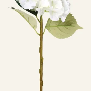 Konstgjord blomma vit - 18x18x46 cm Sista chansen
