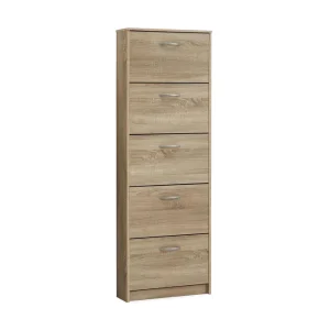 Utförsäljning Erida Skoskåp 59 cm Hög Beige - Förvaring