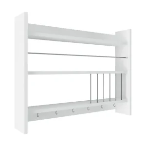 Lesince Kryddhylla 85x15 cm Vit - Förvaring Lägg i varukorgen