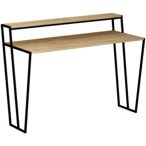 Bodsjö Skrivbord 123 cm med Förvaring Hylla Brun - Möbler Premium