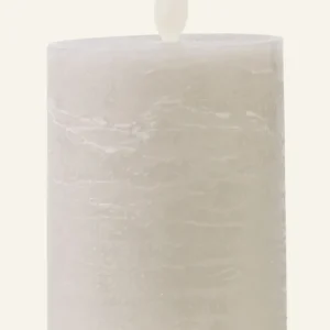 Led-blockljus sand - 7,5x7,5x10 cm Fri frakt