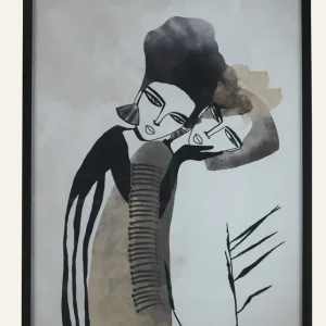 Tavla svart - 70x100 cm Kundfavorit