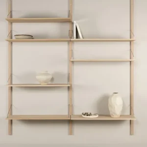 Utförsäljning Hyllsystem kombination 6 natur - 220x204 cm