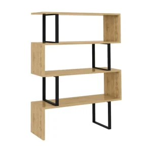 Hejde Bokhylla 92 cm Brun/Svart - Förvaring Extra rabatt