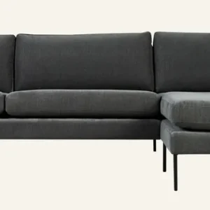 Soffa schäslong höger grå - 300x156x80 cm Endast denna vecka