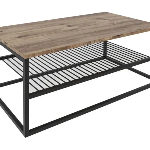 Köp nu Soffbord Emlak Soffbord 95 cm Svart,Trä/Natur - Möbler