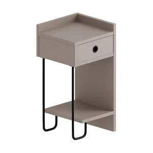 Sängbord 30 cm Höger Ljusbrun - Möbler Billigare