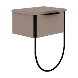 Endast idag Sängbord 33 cm Ljusbrun - Möbler