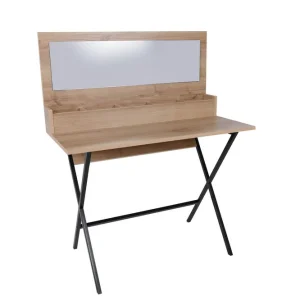 Winkels Sminkbord 100 cm Natur/Svart - Möbler Trygg betalning