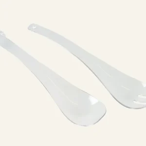 Sänkt pris Salladsbestick transparent - 30,8x6,5 cm