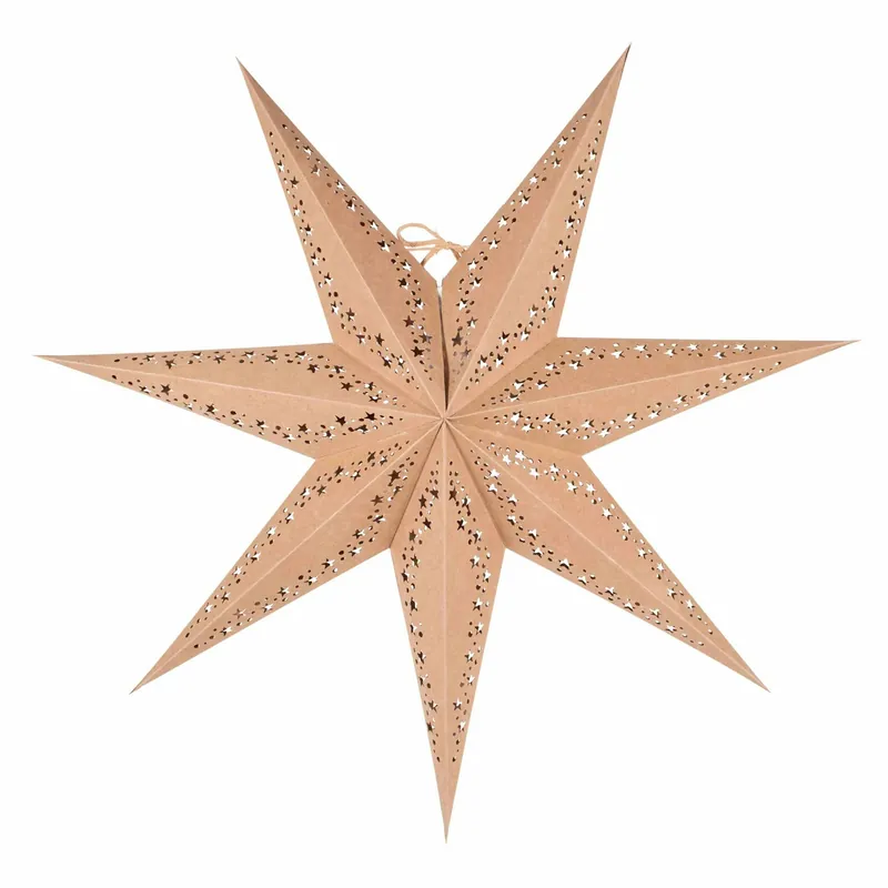 Vintergatan Julstjärna 60 cm, Natur Nedsatt pris