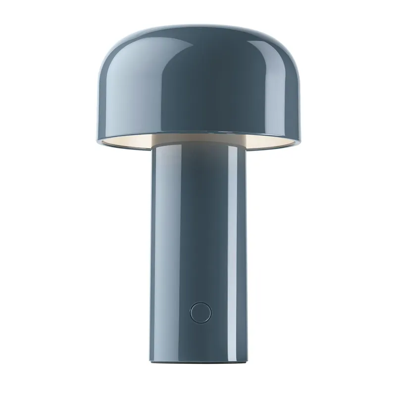 Populär Bellhop Bordslampa Portabel, Gråblå