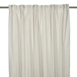 Snabb leverans Fondaco Sameta Sammetsgardin Multibandslängd 2-pack 280 cm Offwhite - Textil & mattor