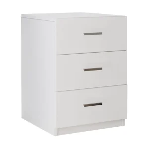 Barrock Sängbord 45 cm Vit - Möbler Rabatter