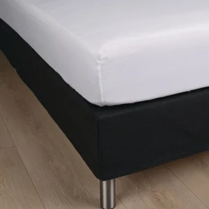 Köp online Dra-på-lakan vit - 180x200 cm