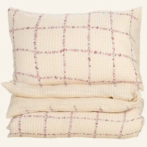 Rea Påslakanset i bäckebölja multi/gul - 150x210 cm/50x60 cm
