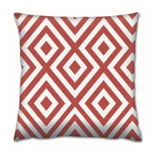 Erbjudande Gravel Kudde 43x43 cm Röd - Textil & mattor
