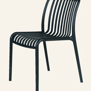 Stol svart - 47x58x80 cm Nedsatt pris