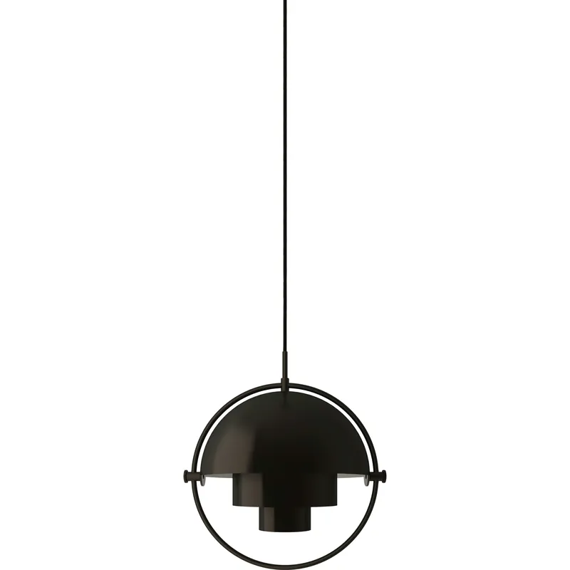 Trygg betalning Multi-Lite Pendel 36 cm, Svart Mässing