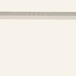 Trädgårdsbord offwhite - 180x90x74,5 cm Bästa pris