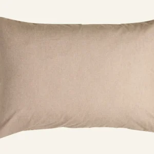 Örngott i garnfärgad bomull sand - 50x60 cm Snabb leverans
