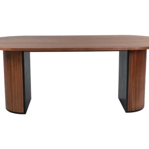 Utförsäljning Venture Home Bianca Matbord 200 cm Ovalt Valnötsbrun - Möbler