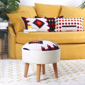 Endast idag Opelousas Sittpuff 46 cm Flerfärgad - Möbler