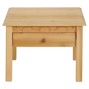 Rabatt Loft24 Marzell Soffbord 60 cm Brun - Möbler