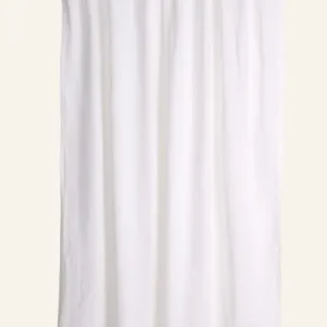 I lager Linnegardin vit - 140x250 cm