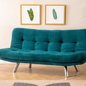 Rabatt Kingaroy Bäddsoffa 3-sits 175x110 cm Grön - Möbler