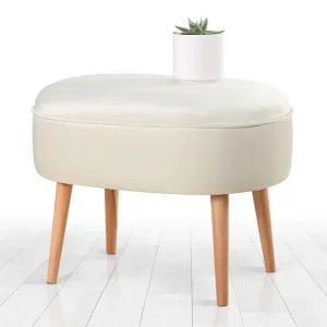 Bowie Sittpuff 63 cm Beige - Möbler Begränsat antal