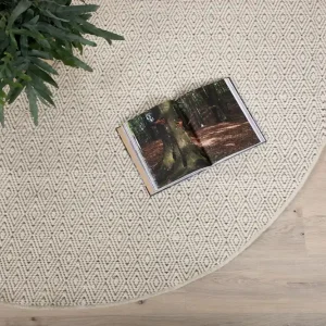 Populärt val Venture Home Julana Ullmatta Rund 200 Beige - Textil & mattor