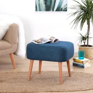 Demopolis Sittpuff 50 cm Blå - Möbler I lager