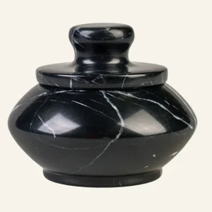 Förvaringslåda svart - 10,2x10,2x7,7 cm Billigare