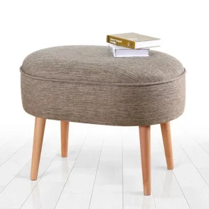 I lager Sparks Sittpuff 63 cm Brun - Möbler