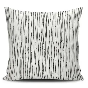 Cushion Love Kuddfodral 45x45 cm Vit/Svart - Textil & mattor Rea