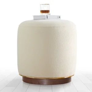 Galena Sittpuff 42 cm Beige - Möbler Köp nu