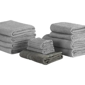 Fri frakt Areora Handduksset 11-pack Grå - Textil & mattor
