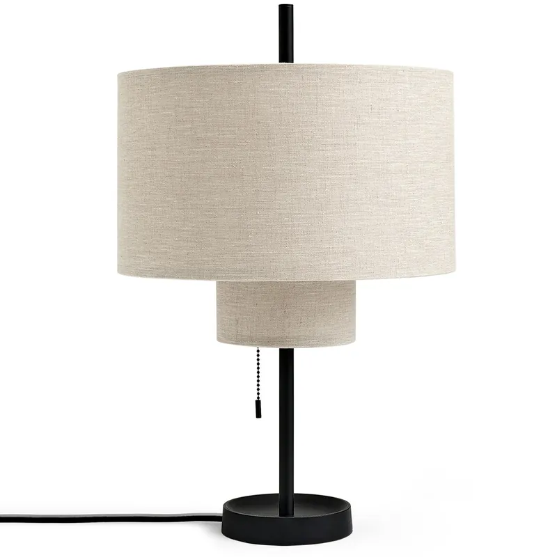 Beställ idag Margin Bordslampa, Svart / Beige