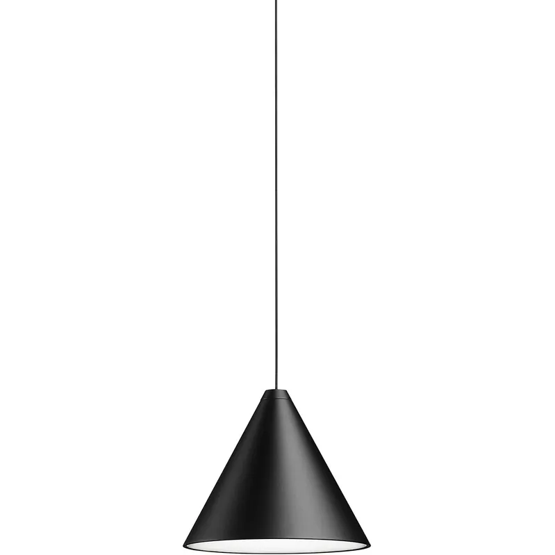 String Light Cone Pendel 12M Dimbar Med Casambi, Svart Erbjudande