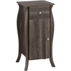 risnedsättning Talkon Sidobord 38 cm Mörkbrun - Möbler