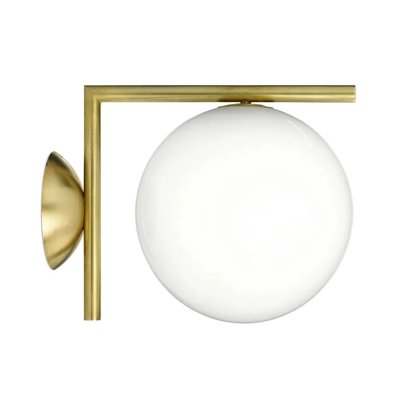 Begränsat erbjudande IC Lights C/W1 Tak/Vägglampa, Brushed Brass