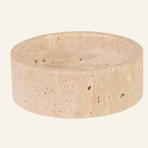 Ljushållare beige - ø10x3,5 cm Billig
